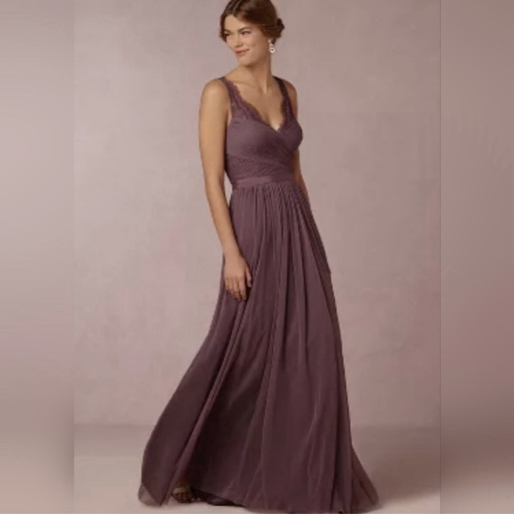 BHLD Hitherto dress size 2 purple bridesmaid dress